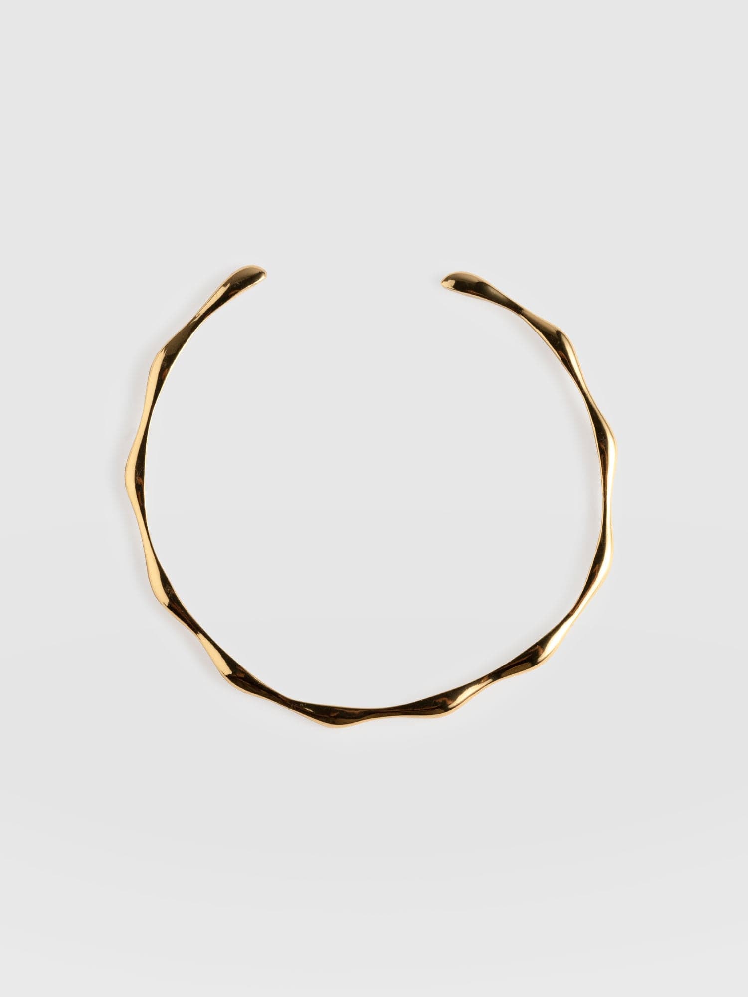 Bamboo Cuff Bangle Gold - Women's Jewellery | Saint + Sofia® USA